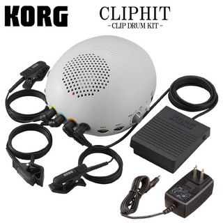 KORG CLIPHIT(クリップヒット) CH-01 クリップドラムキット ACアダプター付き