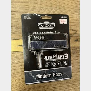VOX AMPLUG 3 Modern Bass 
