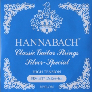 HANNABACHE8154 HT-Blue D クラシックギター 4弦用 バラ弦 1本