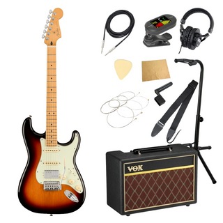 Fender フェンダー Player Plus Stratocaster HSS 3TSB エレキギター VOXアンプ付き 入門11点 初心者セット