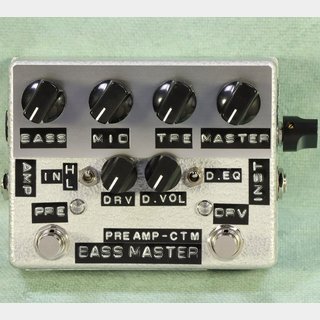 Shins Music BMP-1 Bass Master Preamp with Input Level Attenuator Switch/Drive EQ. Select Switch ベースプリアンプ