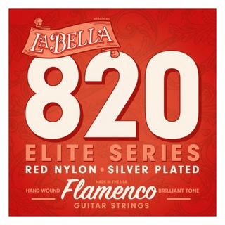 La Bella820 Elite Flamenco ミディアムテンション フラメンコギター弦