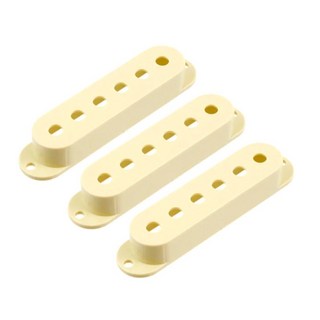 ALLPARTSSET OF 3 CREAM PICKUP COVERS FOR STRATOCASTER/PC-0406-028【お取り寄せ商品】