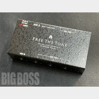 Free The Tone MB-5 MIDI THRU BOX
