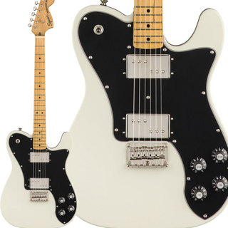 Squier by FenderClassic Vibe ’70s Telecaster Deluxe Maple Fingerboard Olympic White エレキギター　テレキャスター