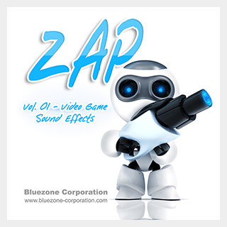BLUEZONE ZAP 01 - VIDEO GAME SOUND EFFECTS