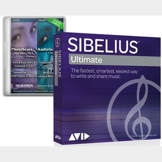 Avid Sibelius Ultimate PhotoScore & AudioScore バンドル【永続ライセンス】【WEBSHOP】