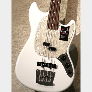 FenderAmerican Performer Mustang Bass -Arctic White-【軽量】【3.50kg】