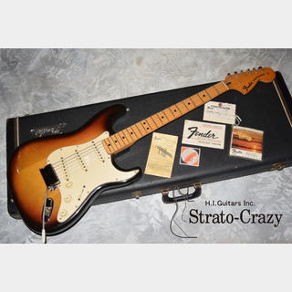 FenderLate '71 Stratocaster Sunburst /1Strings tree Maple  neck "Steel Tremolo Assy"