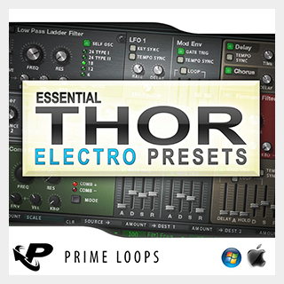 PRIME LOOPS ESSENTIAL ELECTRO PRESETS FOR THOR