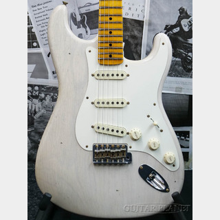 Fender Custom Shop~Custom Collection~ 1956 Stratocaster FLASH-COAT Journeyman Relic -Aged White Blonde-
