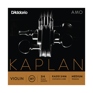 D'Addario ダダリオ KA310 1/4M Kaplan Amo 1/4 Scale Medium Tension　バイオリン弦セット 1/4スケール