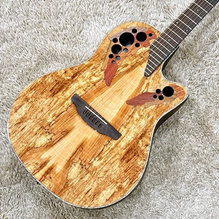 Ovation Celebrity Elite Exotic Mid Depth CE44P-SM-G Spalted Maple【エレアコ】
