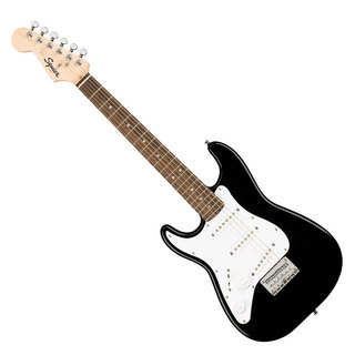 Squier by Fender スクワイヤー/スクワイア Mini Stratocaster Left-Handed Laurel Fingerboard Black 左利き用 エレキギター
