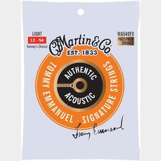 MartinMA540FX AUTHENTIC ACOUSTIC FLEXIBLE CORE Light-Tommy's Choic 【お買い得品・3パックセット】
