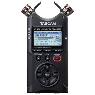 TascamDR-40X 4トラック デジタルオーディオレコーダー USBオーディオインターフェース