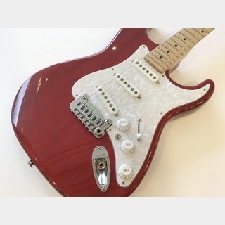 G&L 40th Anniversary S-500/Clear Ruby Red