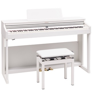 Roland ローランド 【組立設置無料サービス中】 Roland RP701-WH ホワイト 電子ピアノ 高低自在椅子付き