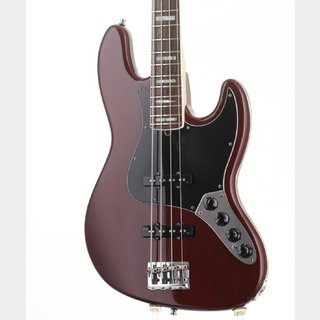 FenderAmerican Deluxe Jazz Bass N3 Transparent Red R【名古屋栄店】
