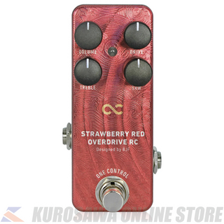 ONE CONTROL STRAWBERRY RED OVERDRIVE RC (ご予約受付中)