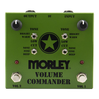 Morley VOLUME COMMANDER(MVC)【ユニークなペダルタイプのボリューム/トーンコントロールユニット】