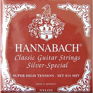 HANNABACH 815 SHT-Red Set クラシックギター弦×12セット