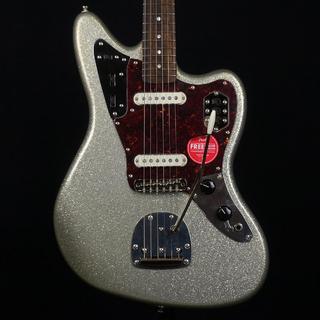 Squier by FenderFSR Classic Vibe '60s Jaguar Matching Headstock Silver Sparkle