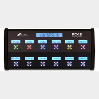 FRACTAL AUDIO SYSTEMS FC-12 MARK II Foot Controller《Axe-FX III / FM3 用純正フットスイッチ》【Webショップ限定】