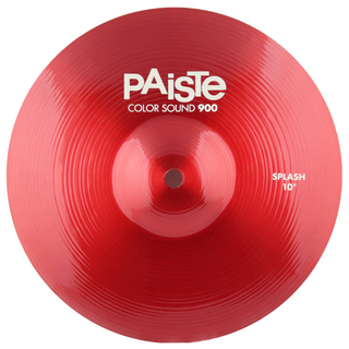 PAiSTe パイステ Color Sound 900 Red Splash 10インチ スプラッシュシンバル