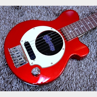 Pignose PGG-200 / CA (Candy Apple Red) 【アンプ内蔵ミニギター】