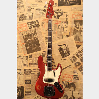 Fender 1969 Jazz Bass "Original Candy Apple Red"