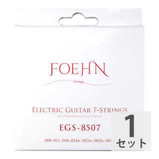 FOEHNEGS-8507 Electric Guitar 7-Strings Super Light 7弦エレキギター弦 09-54