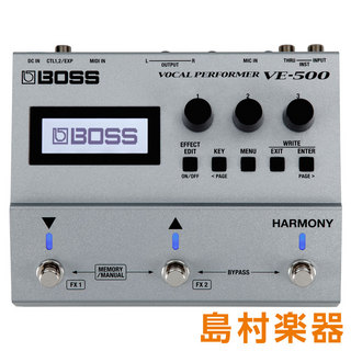 BOSSVE-500 Vocal Performer ボーカルエフェクト
