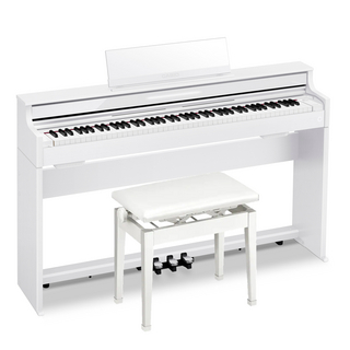 Casioカシオ CELVIANO セルヴィアーノ AP-S450WE 電子ピアノ 高低自在ピアノ椅子付き【組立設置無料サービス中】