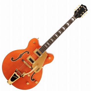 Gretsch G5422TG Electromatic Classic Hollow Body Bigsby Gold HW Guitar Orange