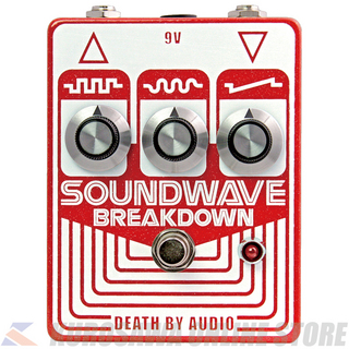 DEATH BY AUDIO SOUNDWAVE BREAKDOWN  Backwards Transistor Fuzz (ご予約受付中)