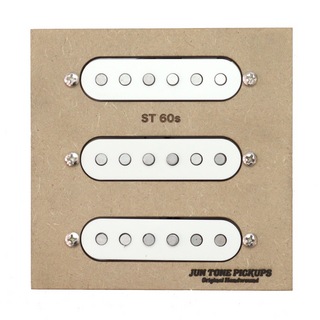 JUNTONE PICKUPSST'60s Set White Cover エレキギター用ピックアップセット