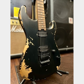 CharvelPro Mod Relic San Dimas Style 1 HH FR -Weathered Black- 【Lacquer Finish!】