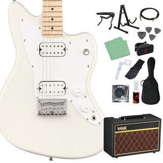 Squier by Fender Mini Jazzmaster HH エレキギター初心者14点セット 【VOXアンプ付き】 Olympic　White