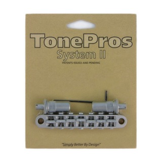 TONE PROSTP7-SC 7 String Metric Tuneomatic Large Posts サテンクローム ギター用ブリッジ