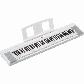 YAMAHANP-35WH (ホワイト) Piaggero 76鍵盤キーボード【WEBSHOP】