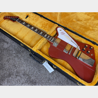 Gibson Custom Shop Murphy Lab 1963 Firebird V w/ Maestro Vibrola Cardinal Red Light Aged