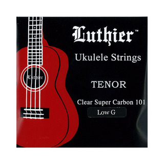 Luthier LU-TU-LG Ukulele Super Carbon 101 Strings テナー用 Low G ウクレレ弦×12セット
