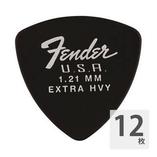 Fenderフェンダー 346 Dura-Tone 1.21mm BLK ギターピック 12枚入り