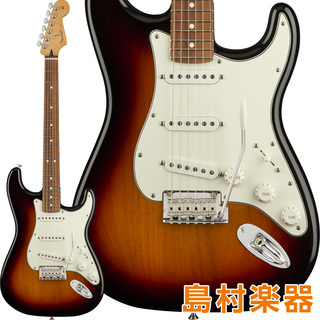Fender Player Stratocaster Pau Ferro Fingerboard 3-Color Sunburst エレキギター【展示品特価】