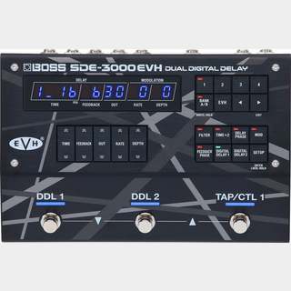 BOSSSDE-3000EVH Dual Digital Delay ディレイ SDE3000EVH ボス BOSS EVH Eddie Van Halen【梅田店】