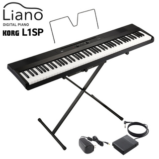 KORGL1SP BK ブラック キーボード 電子ピアノ 88鍵盤