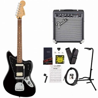 Fender Player Series Jaguar Black Pau Ferro Frontman10Gアンプ付属エレキギター初心者セット【WEBSHOP】