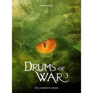 CINESAMPLES Drums of War 3(オンライン納品専用)※代引きはご利用いただけません