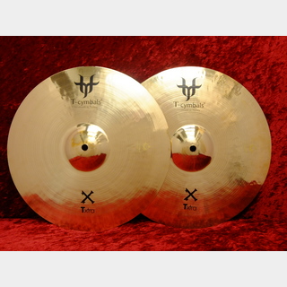 T-Cymbals T-xtra Medium Hi-Hat 14"(pair)